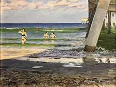 Underneath the Pier by Richard Gantz